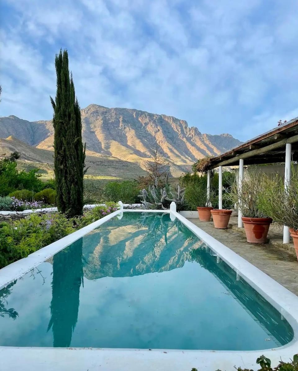 Natural landscape, Mountain view, Pool view, Swimming pool