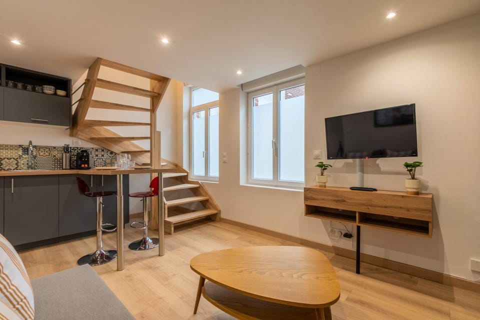 Duplex une chambre calme, proche commodités Apartment in Lille
