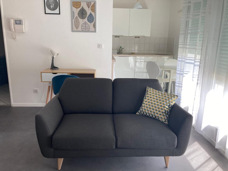 F1 hyper centre avec garage, terrasse 8 m2, lumineux, WIFI Apartment in Clermont-Ferrand