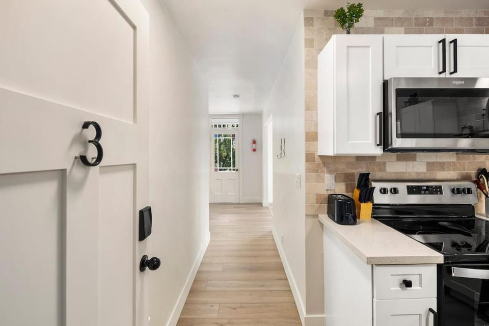 dishwasher, oven, stove, toaster