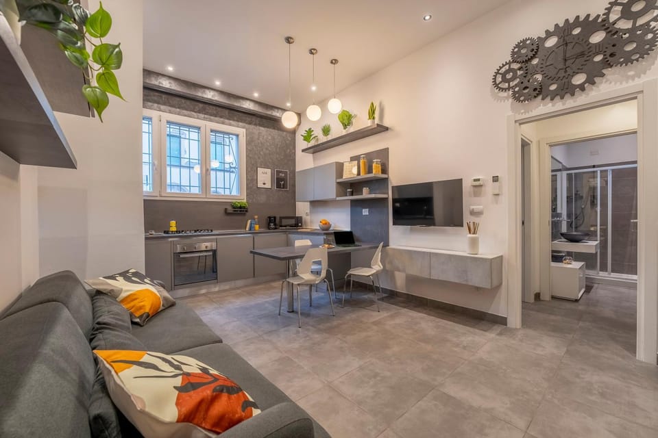 TV and multimedia, Kitchen or kitchenette, Living room, Seating area, minibar, oven