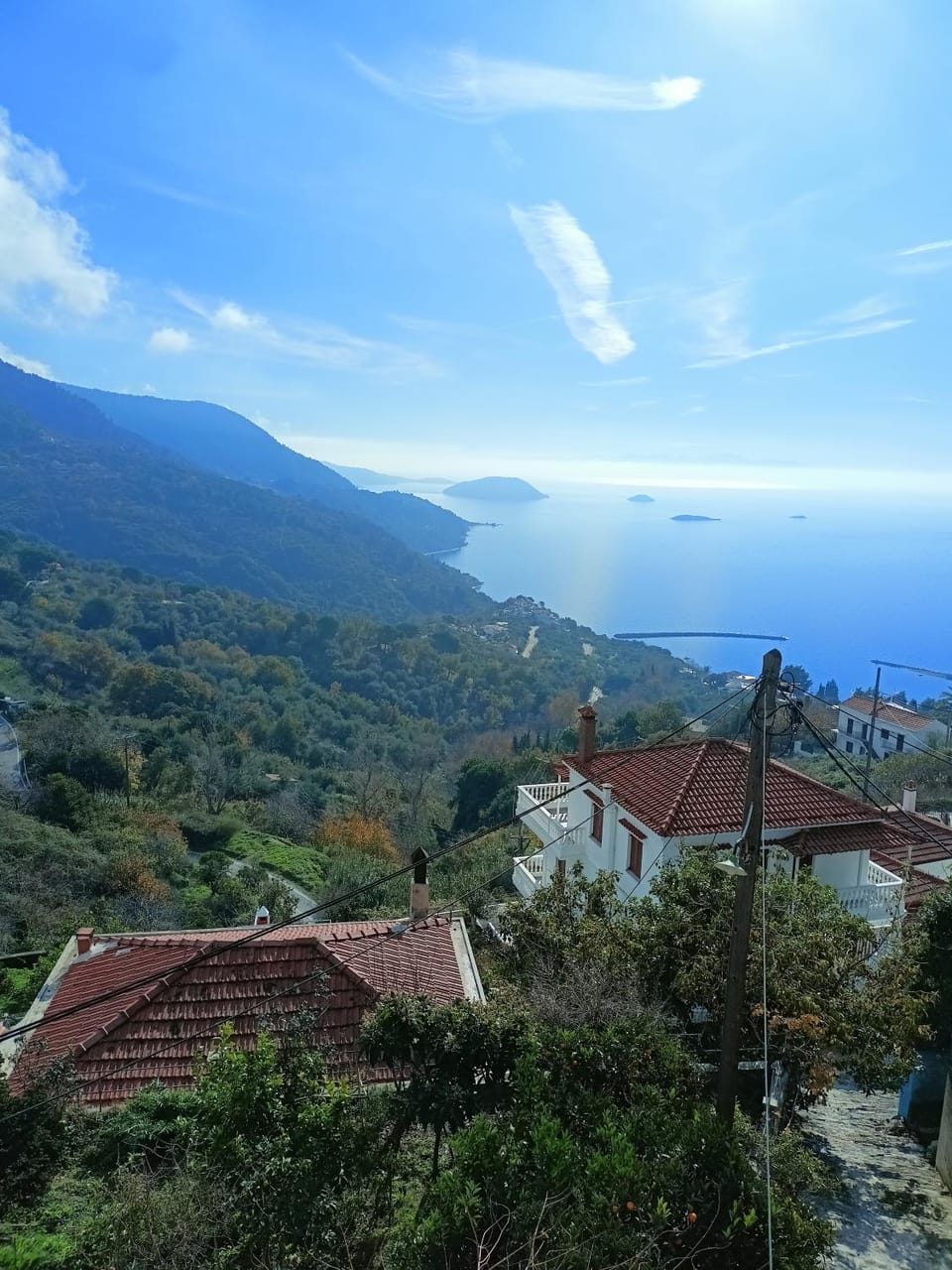 Natural landscape, Sea view