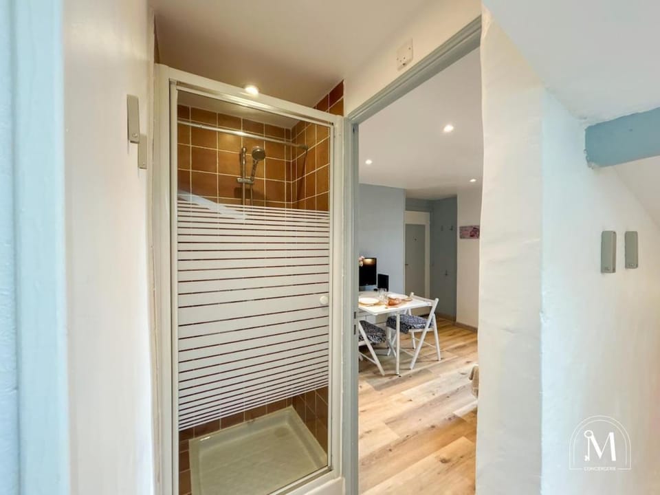 Studio climatisé dans le centre-ville de Sanary Apartment in Sanary-sur-Mer