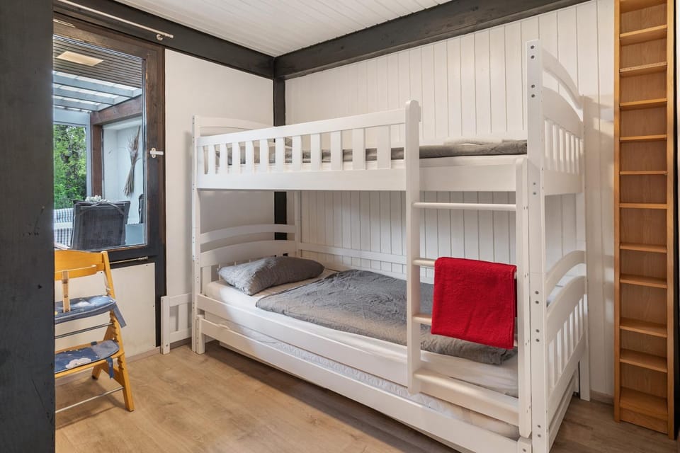 Property building, Living room, Bedroom