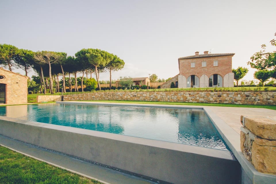 Property building, Natural landscape, Garden, Garden view, Pool view, Swimming pool