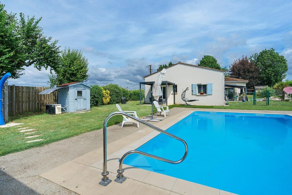 Property building, Living room, Swimming pool