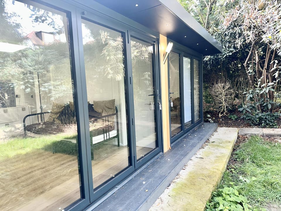 Property building, Patio, Garden view