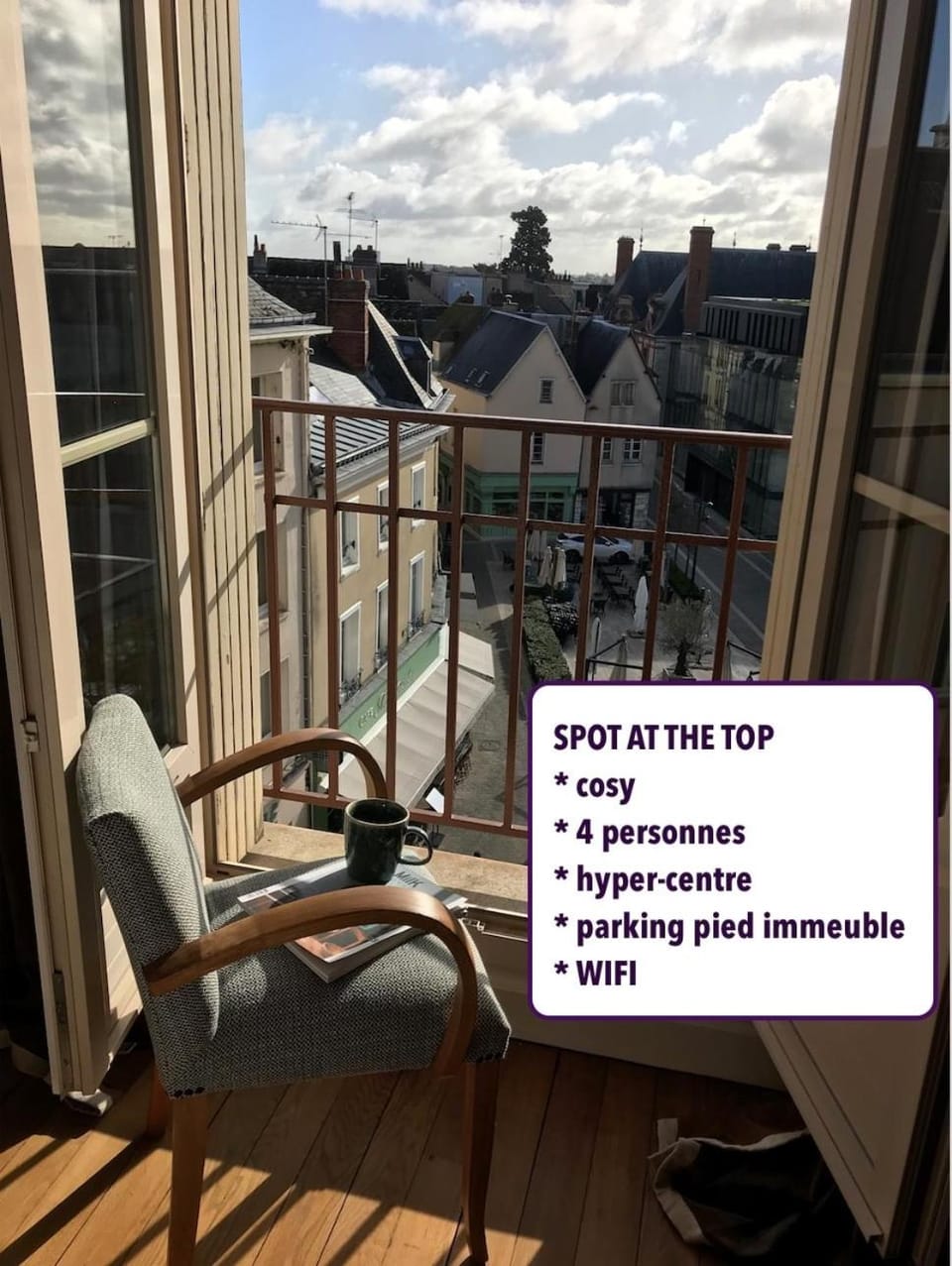 Un nid douillet en plein centre Apartment in Chartres