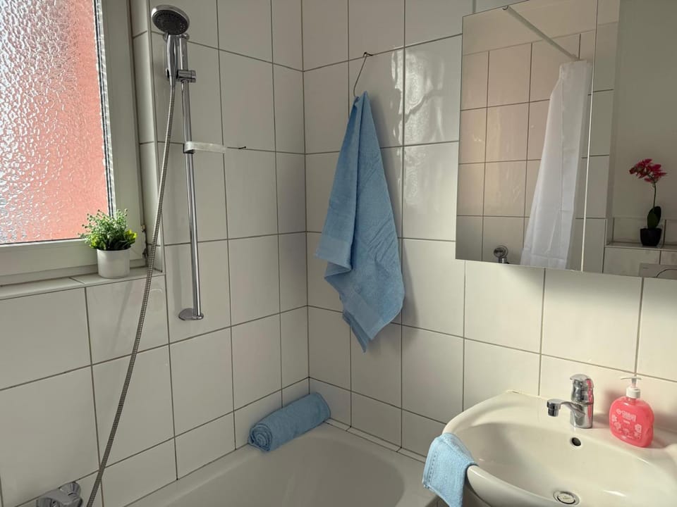 Shower, Bathroom, Bath, towels