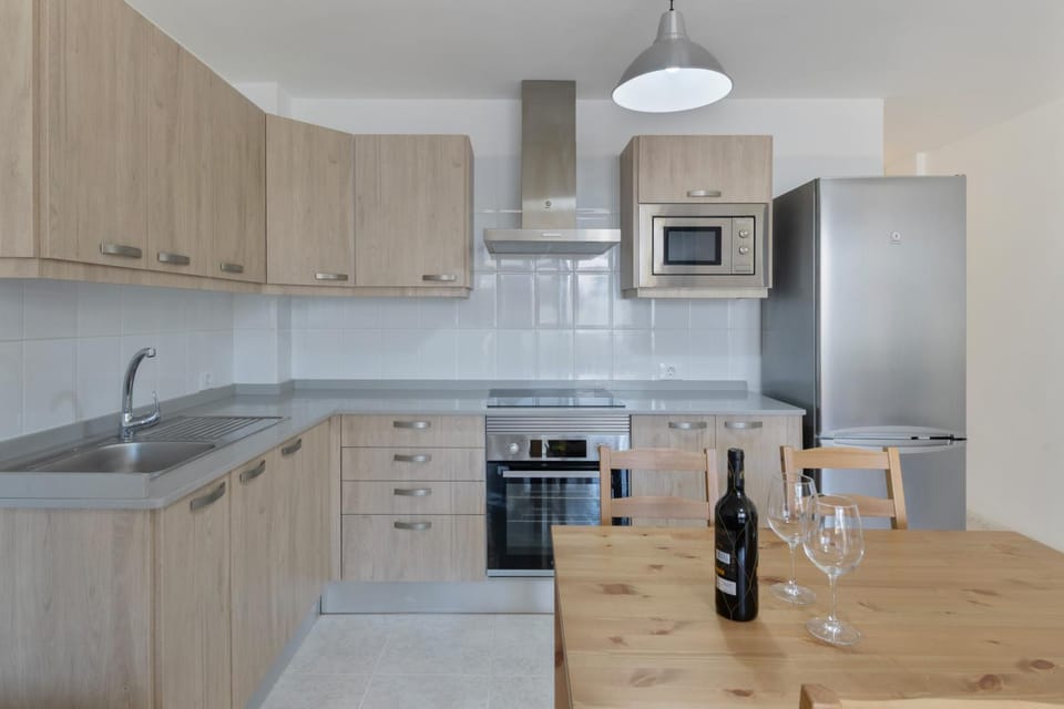 Kitchen or kitchenette, Living room