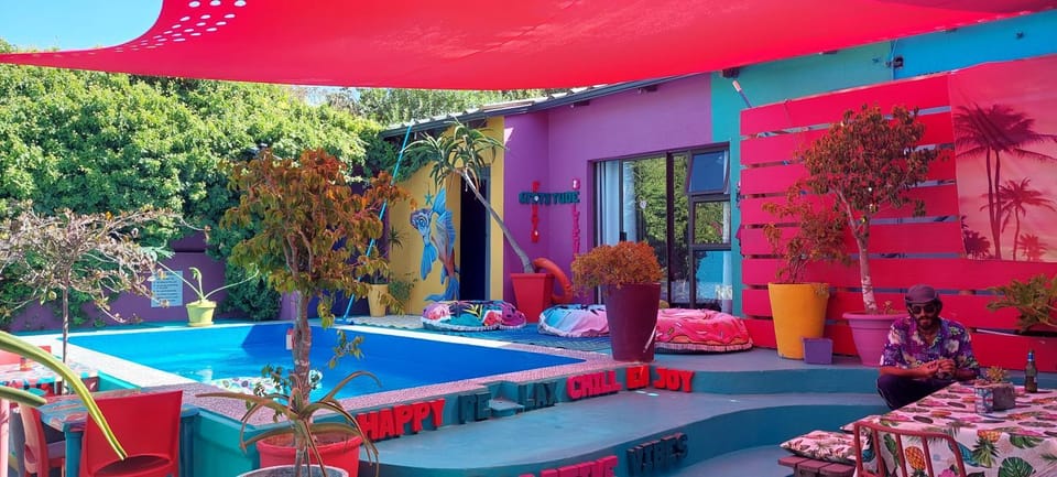 Patio, Day, Pool view, Swimming pool, sunbed