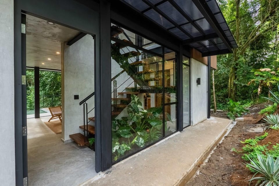 Patio, Day, Garden view