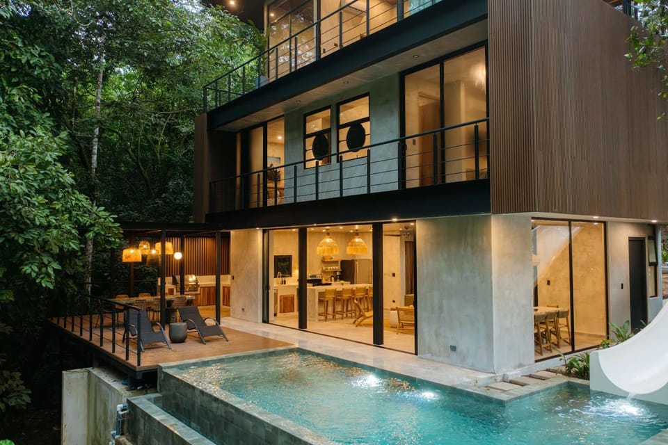 Property building, Patio, Pool view