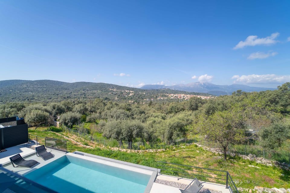 Natural landscape, Mountain view, Pool view