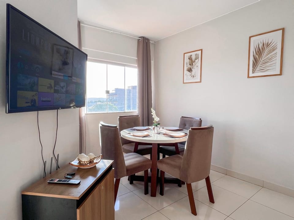 303-AP Próx Unipam e Parq expo-AR-Elevador-Garagem Apartment in State of Goiás