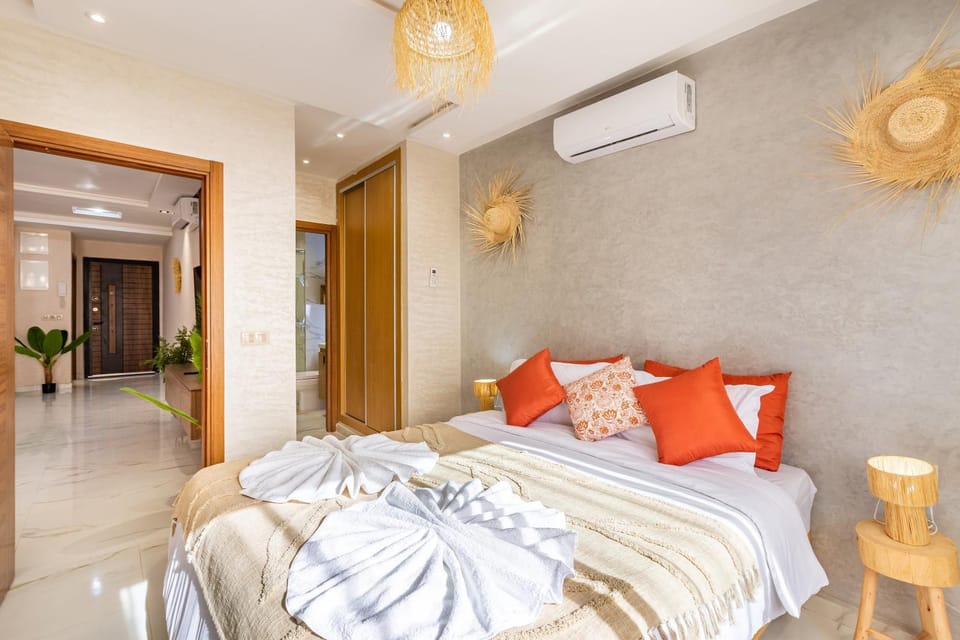 Luxe et Calme de Guéliz avec Grande Terrasse Apartment in Marrakesh