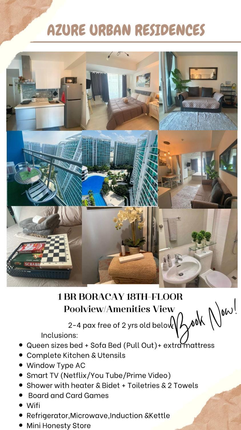Condotel Azure Beachview Apartment in Makati