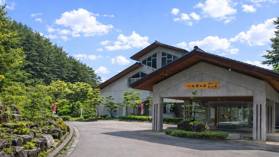 Property building, Facade/entrance, Natural landscape, Summer