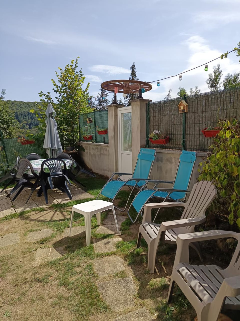 Property building, Garden, Garden view