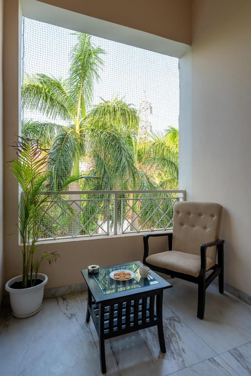 Balcony/Terrace, Seating area, Garden view