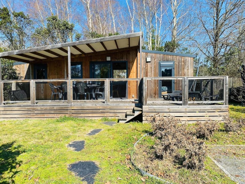 Chalet 3 chambres Bassin Arcachon - Camping- Parc aquatique Chalet in Gujan-Mestras