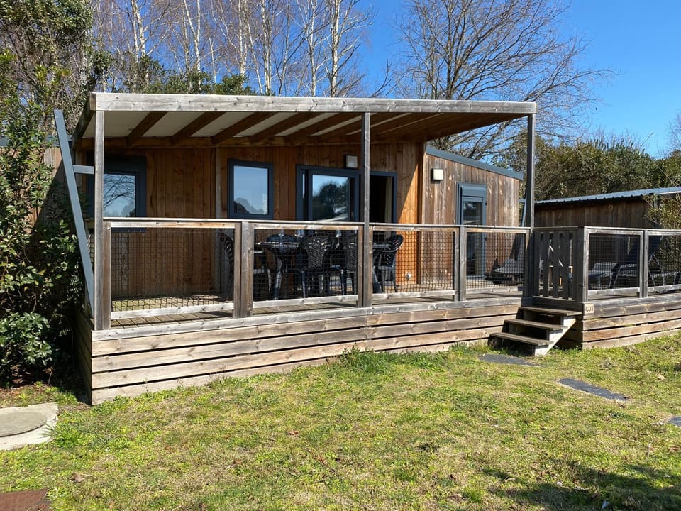 Chalet 3 chambres Bassin Arcachon - Camping- Parc aquatique Chalet in Gujan-Mestras