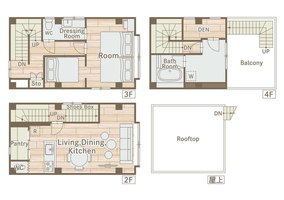 FINOA Asakusa Sky Terrace Apartment in Japan
