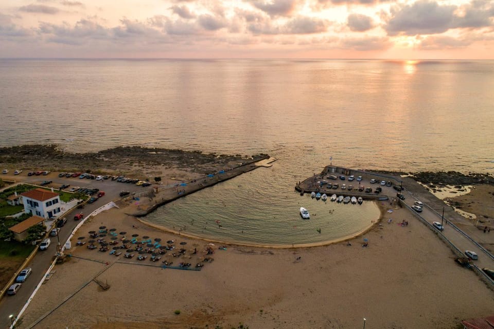 Nearby landmark, Natural landscape, Bird's eye view, Beach, Sea view, Sunrise, Sunset, sunbed