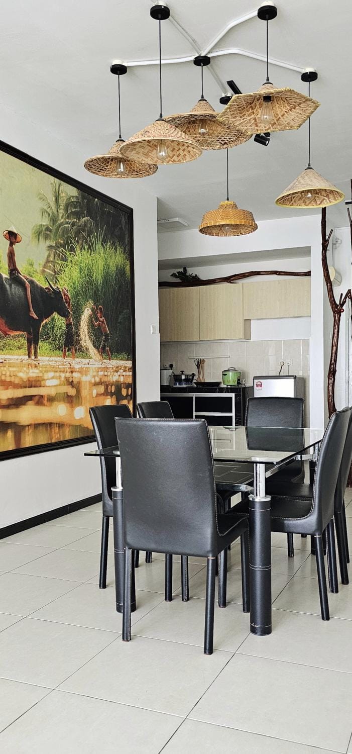 Enjoy the Morning Paddy Field in Sekinchan Apartment in Selangor, Malaysia