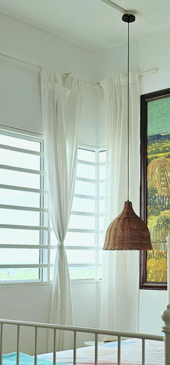 Enjoy the Morning Paddy Field in Sekinchan Apartment in Selangor, Malaysia