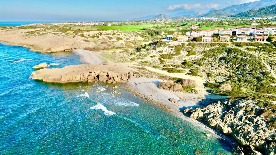 Natural landscape, Bird's eye view, Beach, Mountain view, Sea view