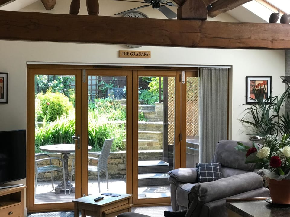 Garden, Living room, Garden view