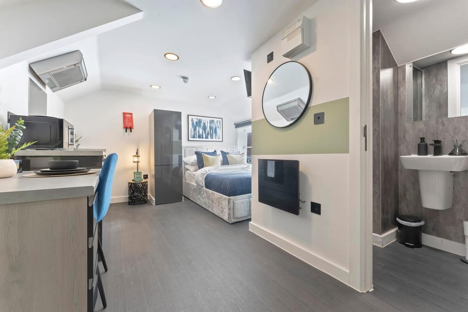 Chic City Loft - Central - Contractors - 1 Bed Apartment in Nottingham
