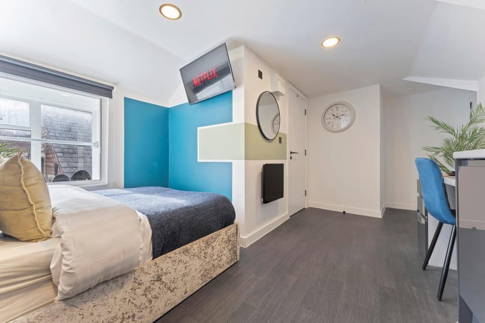 Chic City Loft - Central - Contractors - 1 Bed Apartment in Nottingham