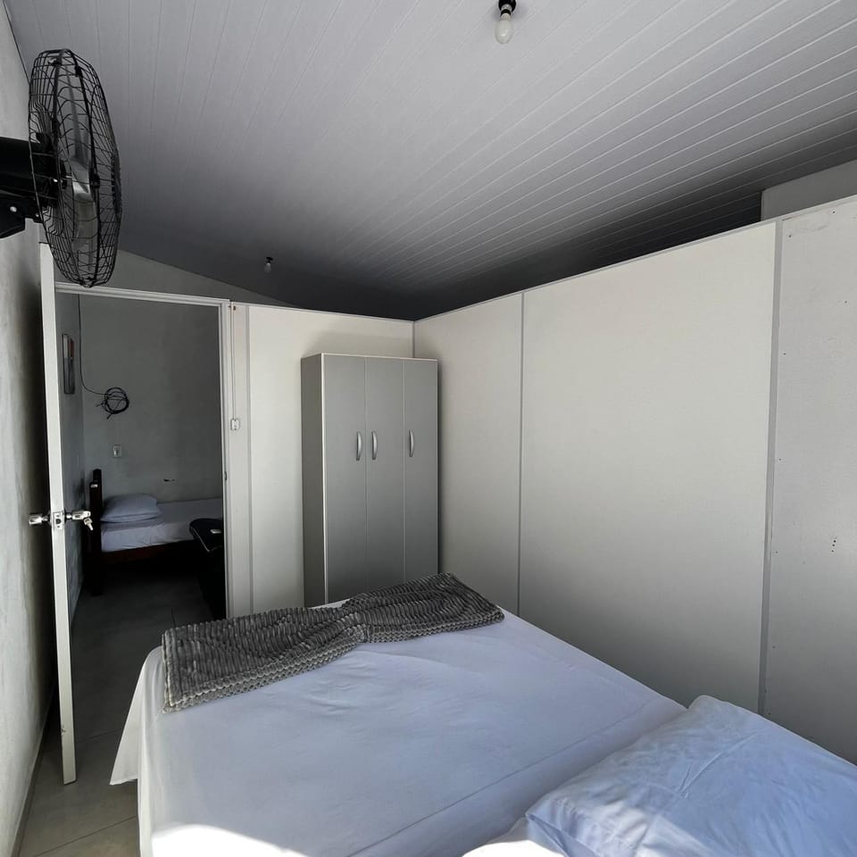 Photo of the whole room, air conditioner