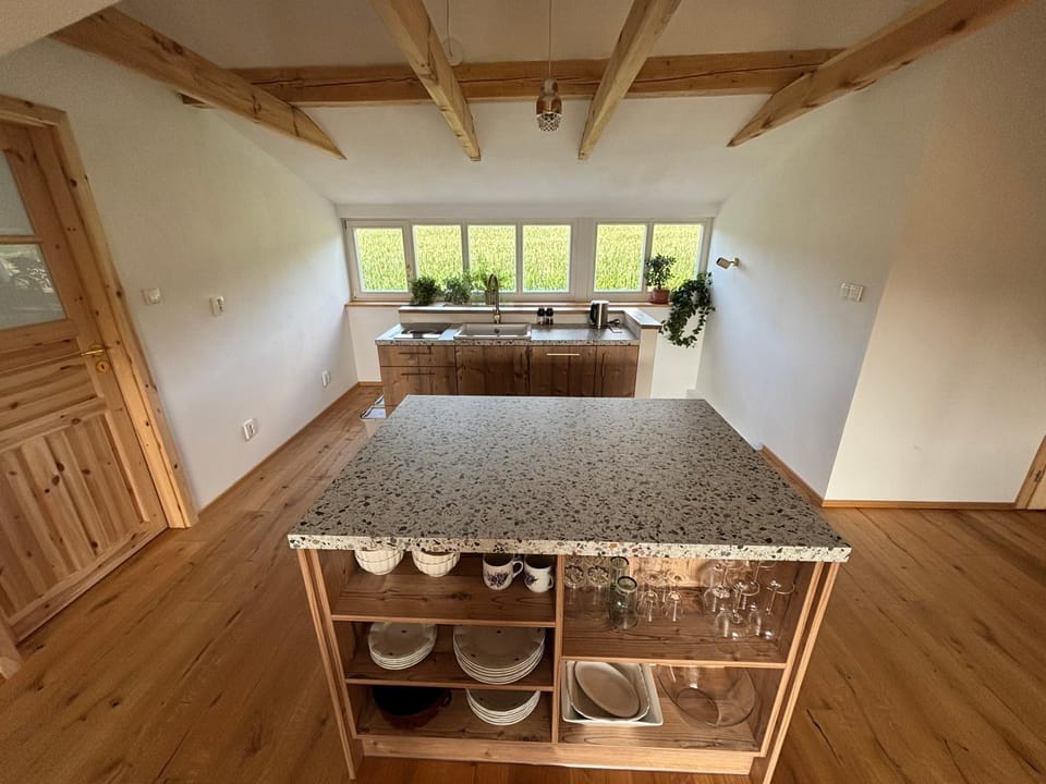 Kitchen or kitchenette, Dining area