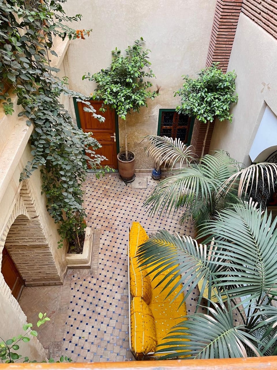 Balcony/Terrace, Garden view