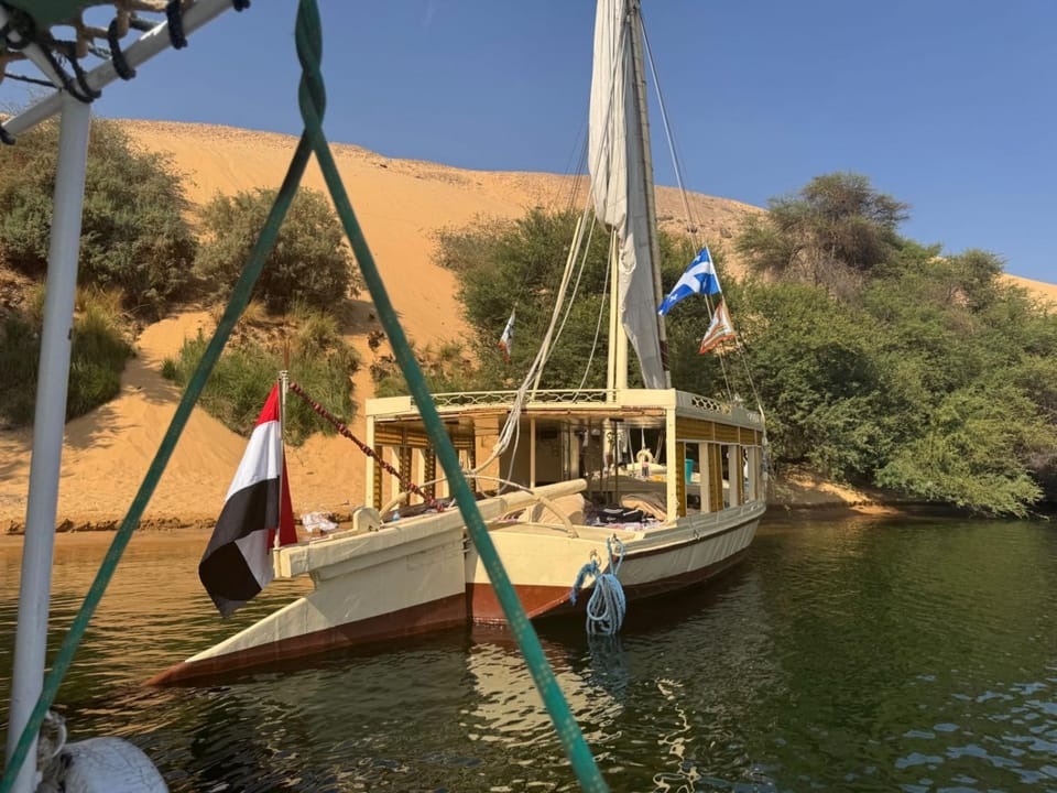 Felouka Merwaw Docked boat in Red Sea Governorate