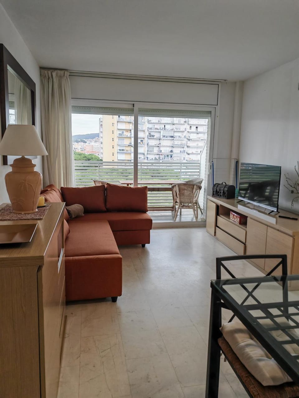 Green and blue Apartment in Blanes