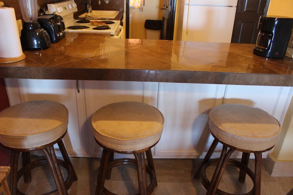 Coffee/tea facilities, Kitchen or kitchenette, Seating area, Dining area