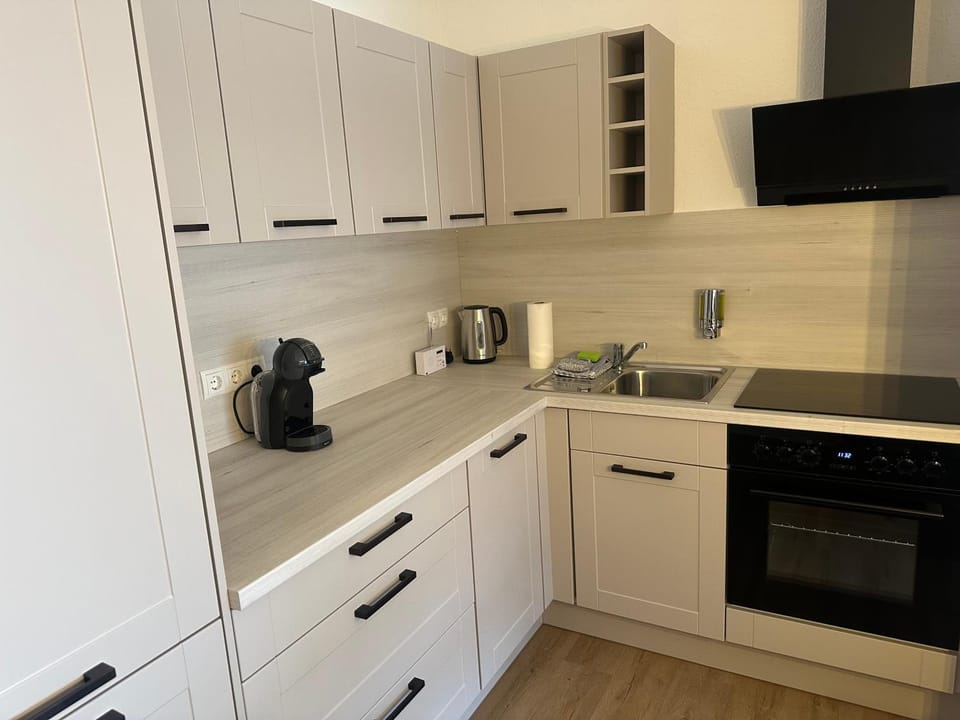 Kitchen or kitchenette, kitchen