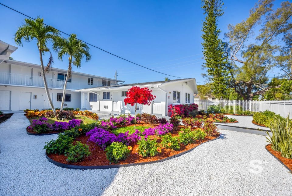 Property building, Garden view