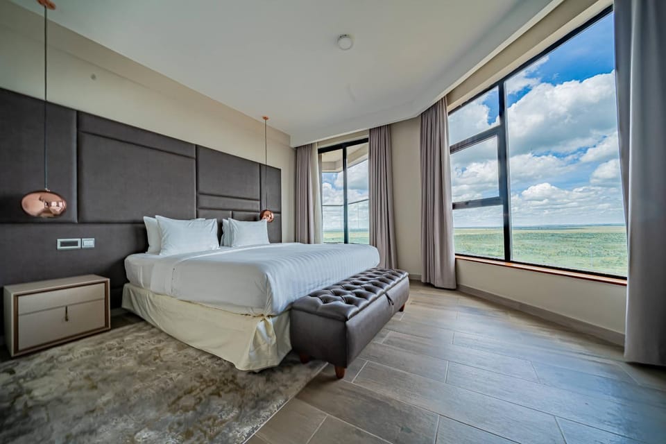 Photo of the whole room, Bedroom