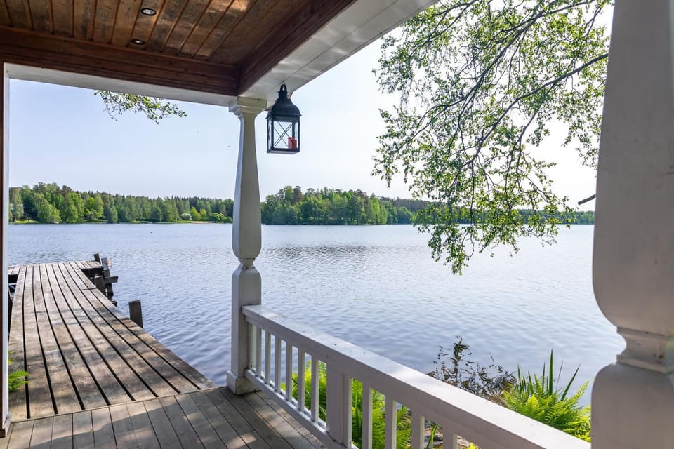 Spring, Day, Natural landscape, Lake view