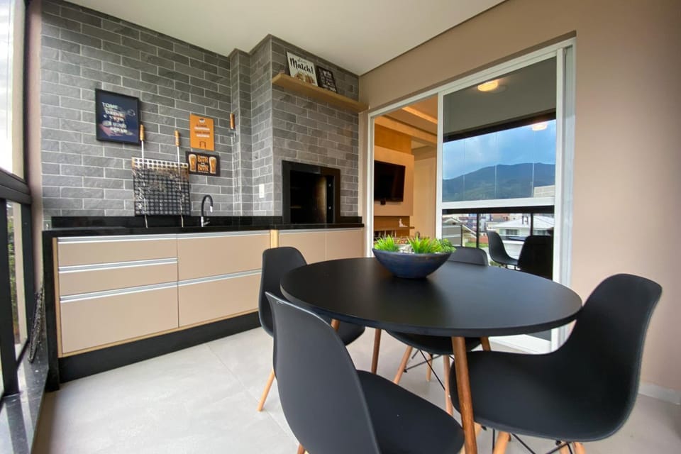 Lindo apartamento para férias na Praia - 0485 Apartment in Florianopolis