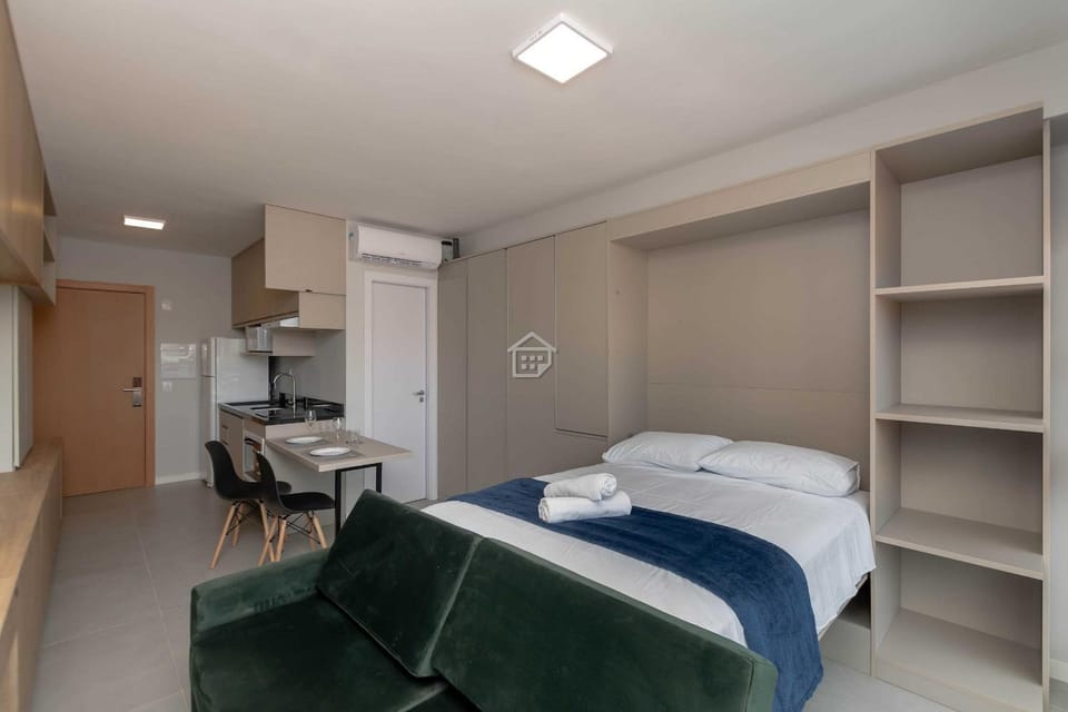 Photo of the whole room, Seating area, wardrobe, air conditioner