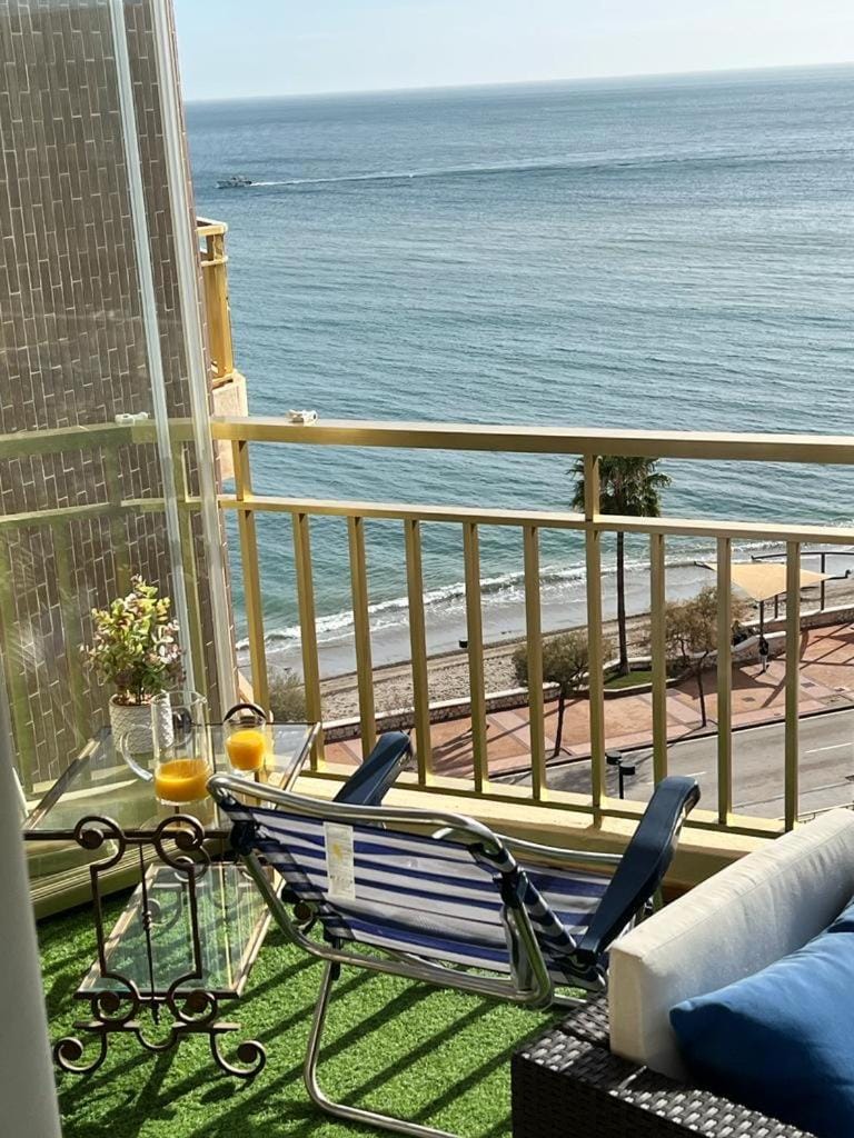 View (from property/room), Balcony/Terrace, Sea view