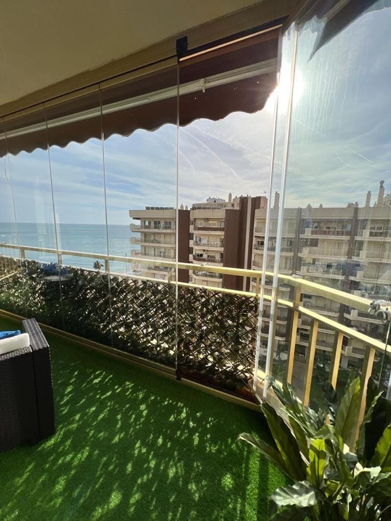 View (from property/room), Balcony/Terrace, Garden view, Sea view