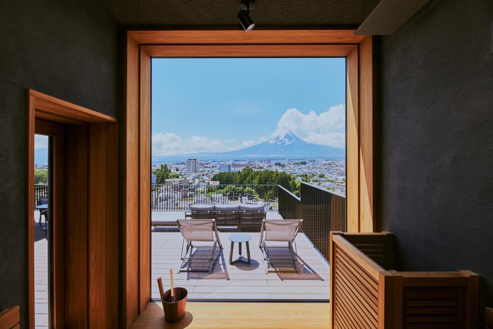 Sauna, Mountain view
