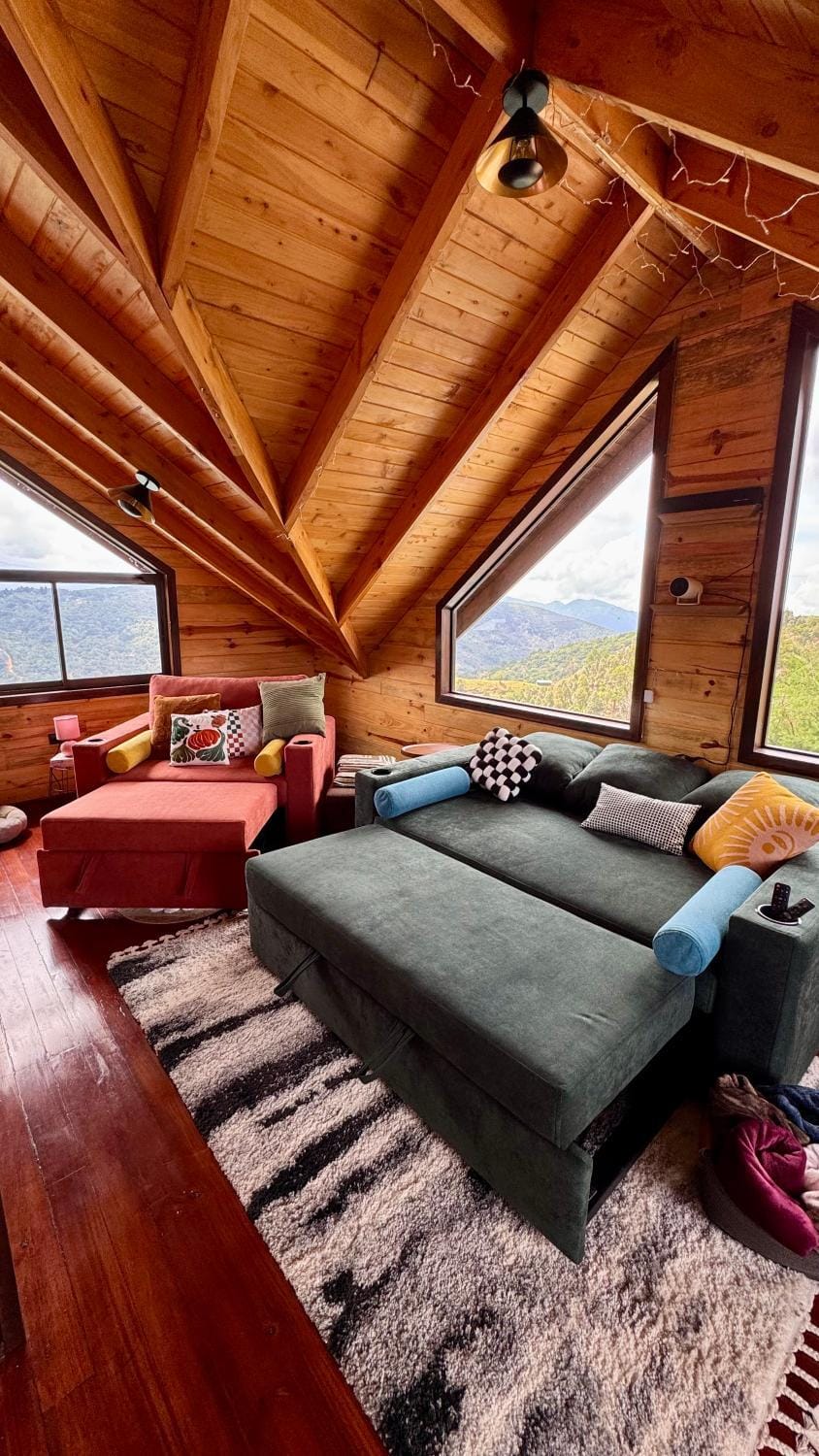 Bed, Living room